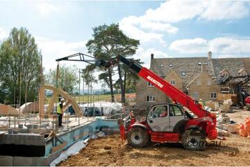 Manitou MT-X1440 Telehandler 4T All Terrain Capacity