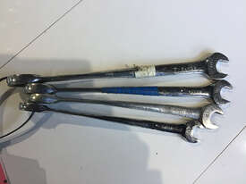 Combination Spanner Set 4 Piece Set Gearwrench Hand Wrench 15mm, 17mm, 18mm, 19mm - picture1' - Click to enlarge