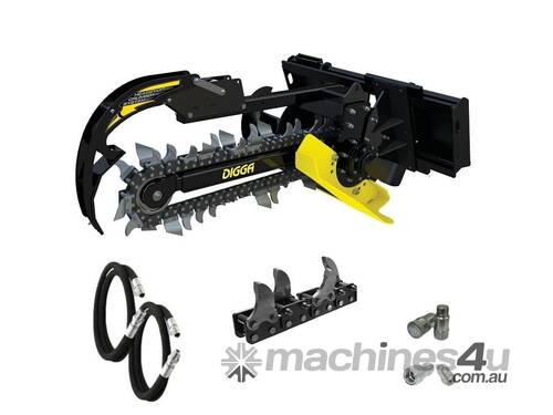 Digga Bigfoot Trencher 900mm for Skid Steer Loaders up to 75Hp