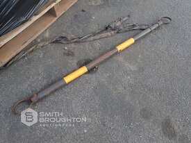 YELLOW EXPLOSIVE CONES & YELLOW BLACK PLASTIC BARRICADE - picture2' - Click to enlarge