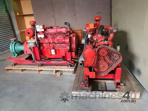Diesel fire pump set (1 pump & 1 Engine) 
