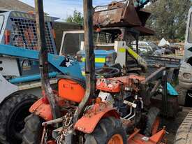 Kubota B7100 HST with front end loader & mid mower  - picture0' - Click to enlarge
