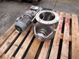 Drop Through Rotary Valve, IN/OUT: 150mm Dia - picture1' - Click to enlarge
