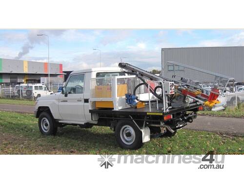 caption Mineral Exploration Drill 1750-M: Lightweight, Economical Auger Machine