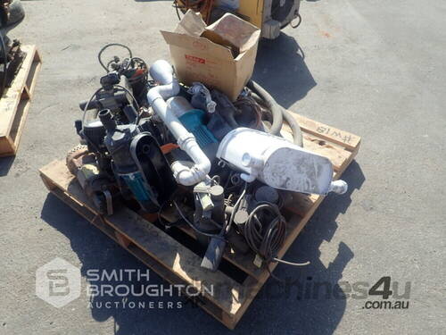 PALLET COMPRISING POF ASSORTED ELECTRIC WATER PUMPS, PARTS & ACCESSORIES