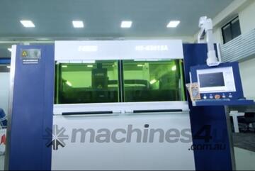 HSG 3015A 4kW Fiber Laser Cutting Machine * ALPHA WITTENSTEIN RACK & PINION *