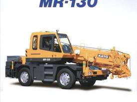 Kato MR130 Hydraulic Truck Crane - picture1' - Click to enlarge