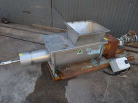 Stainless screw ribbon blender feed mixer auger helical screw trough  - picture0' - Click to enlarge