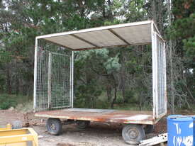 Harvest trailer with Roof and gates - picture0' - Click to enlarge