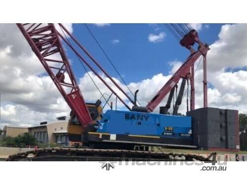 2012 SANY SCA1000A LATTICE BOOM CRAWLER CRANE