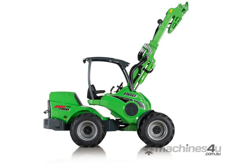 Avant 860i Powerful Articulated Loader with  Pallet Forks