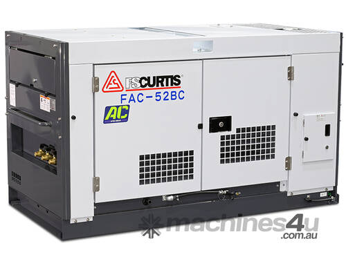 caption CVA Compressors - New Portable Diesel Air Compressor - FS Curtis FAC-52BC - 185cfm