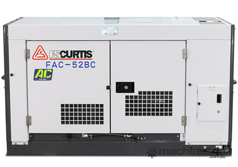 caption CVA Compressors - New Portable Diesel Air Compressor - FS Curtis FAC-52BC - 185cfm