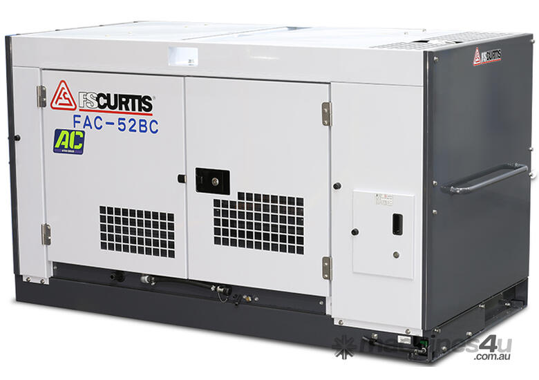 caption CVA Compressors - New Portable Diesel Air Compressor - FS Curtis FAC-52BC - 185cfm