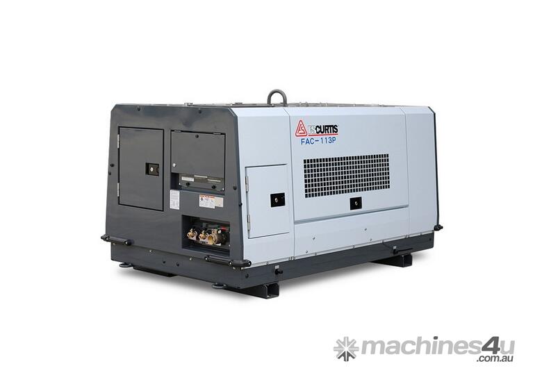 caption CVA Compressors - New Portable Diesel Air Compressor - FS Curtis FAC-52BC - 185cfm