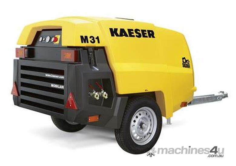caption CVA Compressors - New Kaeser M31 Diesel Air Compressor - 110cfm