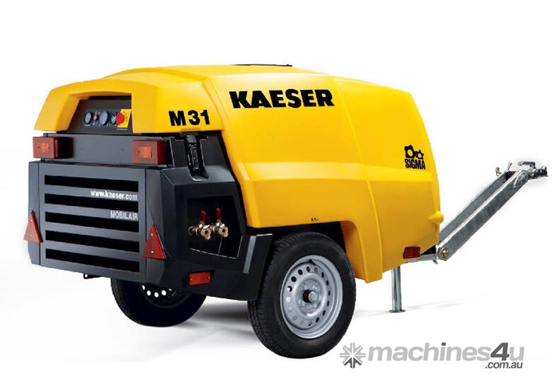 caption CVA Compressors - New Kaeser M31 Diesel Air Compressor - 110cfm