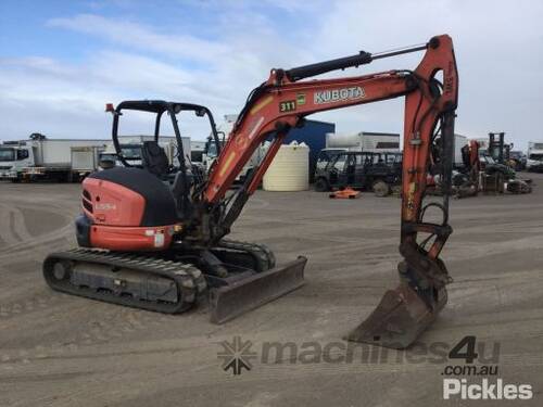 2014 Kubota U55-4 Excavator (Rubber Tracked)