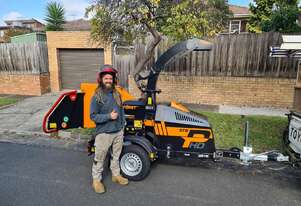 FORST ST6PHD - Trailer Mounted 6-inch Wood Chipper