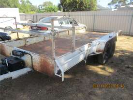 Car Trailer Hydraulic Tipping 1980 Model Steel Tandem Axle Car Trailer - picture0' - Click to enlarge