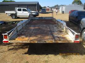 Car Trailer Hydraulic Tipping 1980 Model Steel Tandem Axle Car Trailer - picture1' - Click to enlarge