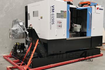 Vertical Machining Center VM1150S (X/Y/Z Travel 1000/520/560mm, 8000/12000rpm, 4th Axis, 20 Bar CTS)