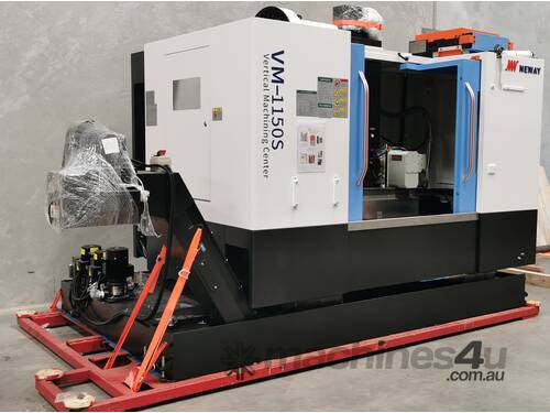 caption Vertical Machining Center VM1150S (X/Y/Z Travel 1000/520/560mm, 8000/12000rpm, 4th Axis, 20 Bar CTS)
