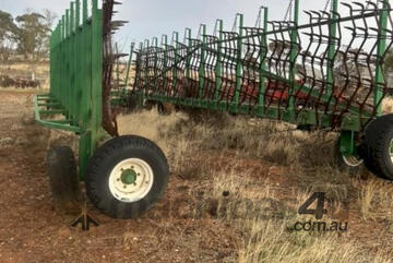 (7211) K- Line , 2581 hydraulic harrow bar 81ft (Dalwallinu, WA)