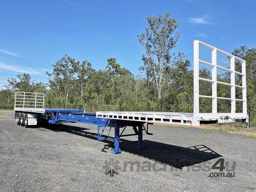 caption 2012 Vawdrey Extendable Flat Top 41Ft-60Ft Roadtrain Lead
