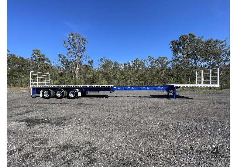 caption 2012 Vawdrey Extendable Flat Top 41Ft-60Ft Roadtrain Lead