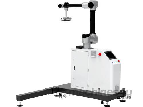 Robotic Palletiser cell. Right and left side, up to 2.5meters pallet height. 25kg payload.