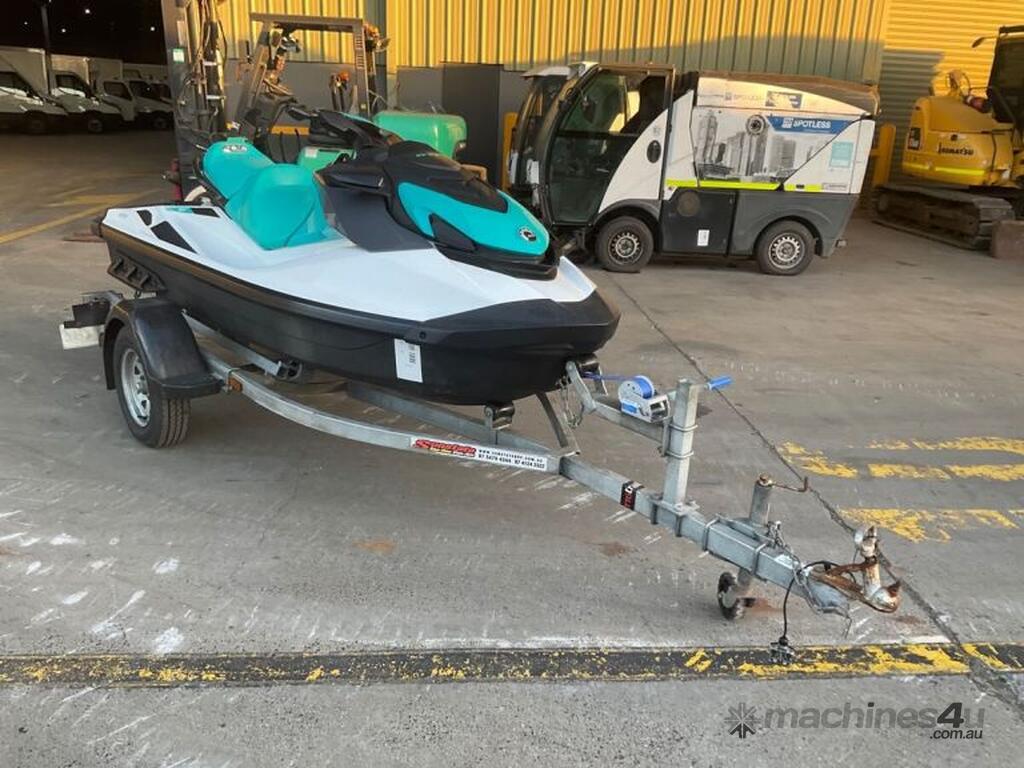 Used 2021 Sea Doo 2021 Seadoo GTI Fibreglass Jetski and Trailer Boats ...