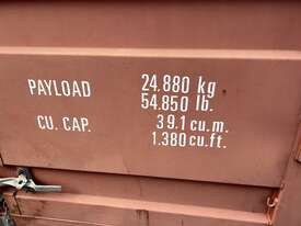 20 Foot Rail Container - picture1' - Click to enlarge