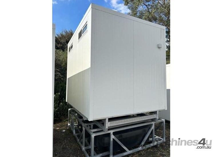 caption Auzbilt Male/ Female Portable Toilet Block: 3m x 2.4m, For Sale