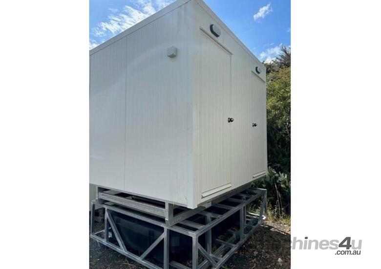 caption Auzbilt Male/ Female Portable Toilet Block: 3m x 2.4m, For Sale
