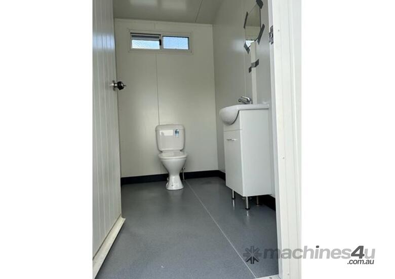 caption Auzbilt Male/ Female Portable Toilet Block: 3m x 2.4m, For Sale