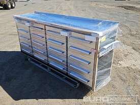 Steelman 2.1m Work Bench/Tool Cabinet, 20 Drawers  - picture1' - Click to enlarge