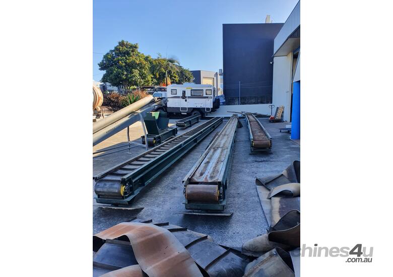 caption High-Quality -Custom Built, 15m long Conveyor. In kit form