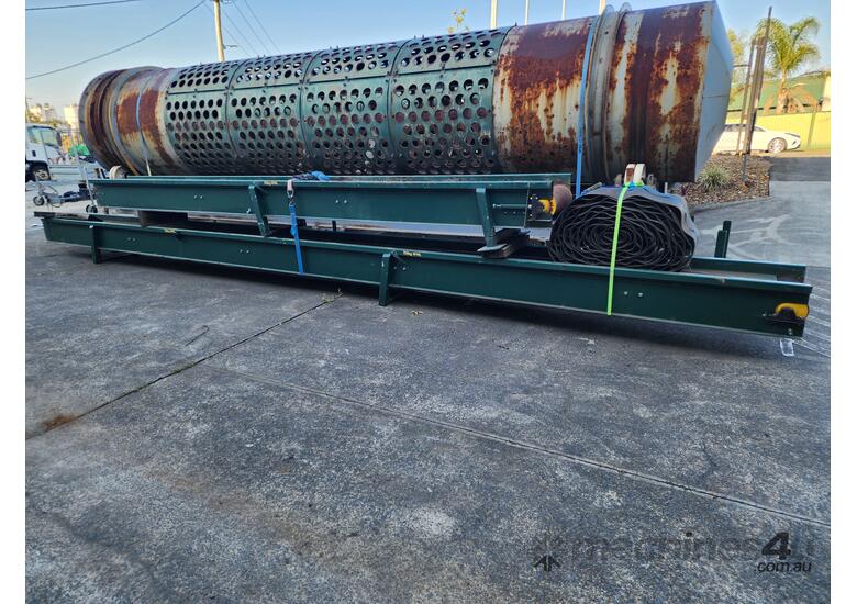caption High-Quality -Custom Built, 15m long Conveyor. In kit form