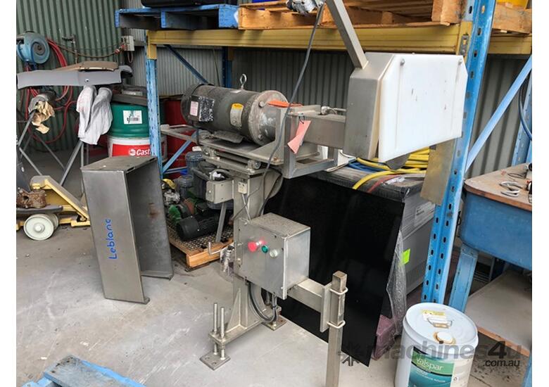 caption Saw Circular for pork sides Model SFK Leblanc 500mm blade