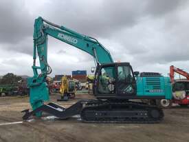 Kobelco sk210d-10 Excavator (Rubber Padded) - picture1' - Click to enlarge