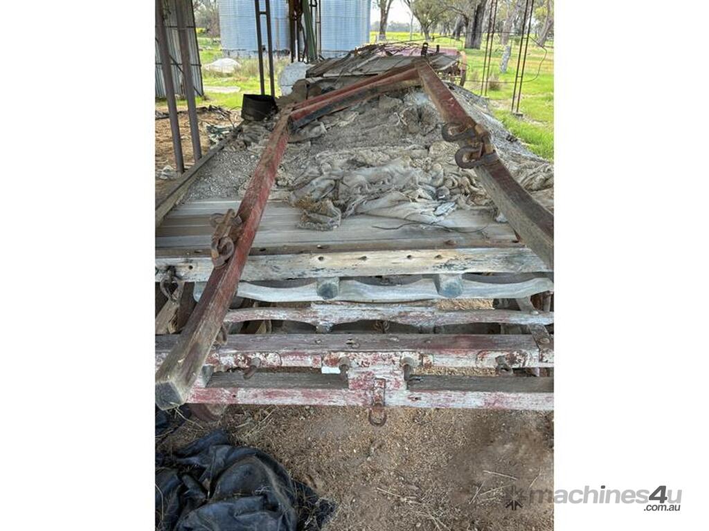 Used 4 WHEEL TIMER & STEEL BULLOCK WAGON 4 WHEEL BULLOCK CART in