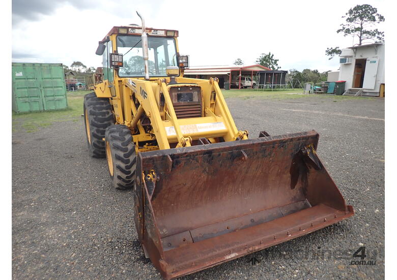 caption Massey Ferguson 50 EX POwer Shuttle tractor loader