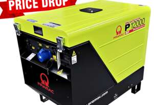 Macfarlane - 11.9kVA Pramac Silenced Generator Macfarlane - 11.9kVA Pramac Silenced Generator