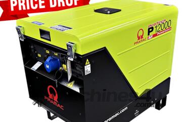 Macfarlane - 11.9kVA Pramac Silenced Generator Macfarlane - 11.9kVA Pramac Silenced Generator