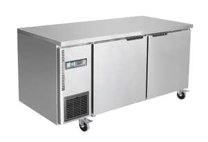 Thermaster Stainless Steel Double Door Workbench Freezer - TL1500BT