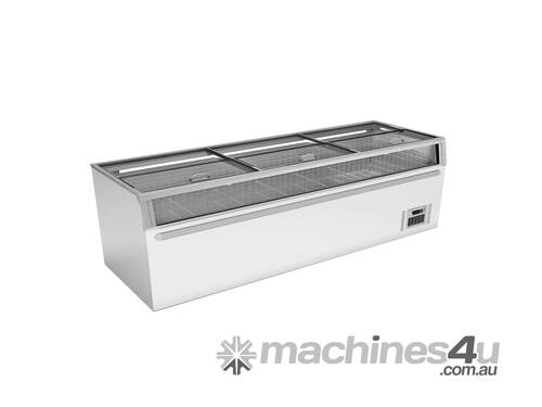 Thermaster Supermarket Island Freezer with Glass Sliding Lids ZCD-L250G