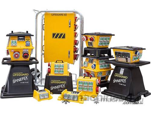 caption Spinefex Power Distribution equipment - Hire
