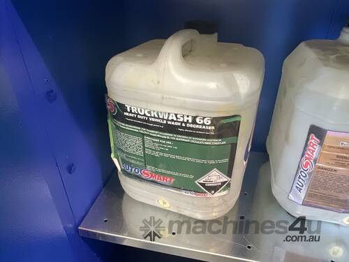 caption Dangerous Goods Cabinet & Contents
