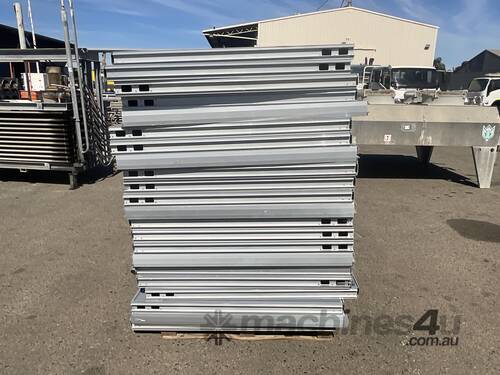 caption Pallet of Metal Filter Trays
